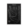 Picture of Hockey Stick II Blueprint _GroupedProduct_Rectangle_Portrait_Mini_ _GroupedProduct_Rectangle_Portrait_Canvas_Framed_