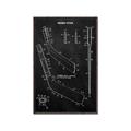 Picture of Hockey Stick II Blueprint _GroupedProduct_Rectangle_Portrait_Mini_ _GroupedProduct_Rectangle_Portrait_Canvas_Framed_
