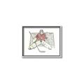Picture of Goalie in Net _GroupedProduct_Rectangle_Landscape_Mini_ _GroupedProduct_Rectangle_Landscape_Canvas_Framed_