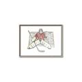 Picture of Goalie in Net _GroupedProduct_Rectangle_Landscape_Mini_ _GroupedProduct_Rectangle_Landscape_Canvas_Framed_