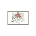 Picture of Goalie in Net _GroupedProduct_Rectangle_Landscape_Mini_ _GroupedProduct_Rectangle_Landscape_Canvas_Framed_