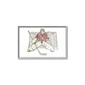 Picture of Goalie in Net _GroupedProduct_Rectangle_Landscape_Mini_ _GroupedProduct_Rectangle_Landscape_Canvas_Framed_