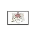 Picture of Goalie in Net _GroupedProduct_Rectangle_Landscape_Mini_ _GroupedProduct_Rectangle_Landscape_Canvas_Framed_