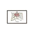 Picture of Goalie in Net _GroupedProduct_Rectangle_Landscape_Mini_ _GroupedProduct_Rectangle_Landscape_Canvas_Framed_