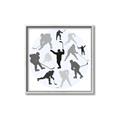 Picture of Hockey Party _GroupedProduct_Square_Mini_ _GroupedProduct_Square_Canvas_Framed_