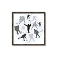 Picture of Hockey Party _GroupedProduct_Square_Mini_ _GroupedProduct_Square_Canvas_Framed_