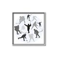 Picture of Hockey Party _GroupedProduct_Square_Mini_ _GroupedProduct_Square_Canvas_Framed_