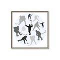 Picture of Hockey Party _GroupedProduct_Square_Mini_ _GroupedProduct_Square_Canvas_Framed_