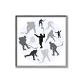 Picture of Hockey Party _GroupedProduct_Square_Mini_ _GroupedProduct_Square_Canvas_Framed_