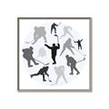 Picture of Hockey Party _GroupedProduct_Square_Mini_ _GroupedProduct_Square_Canvas_Framed_