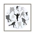 Picture of Hockey Party _GroupedProduct_Square_Mini_ _GroupedProduct_Square_Canvas_Framed_