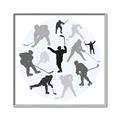 Picture of Hockey Party _GroupedProduct_Square_Mini_ _GroupedProduct_Square_Canvas_Framed_