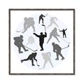 Picture of Hockey Party _GroupedProduct_Square_Mini_ _GroupedProduct_Square_Canvas_Framed_