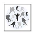 Picture of Hockey Party _GroupedProduct_Square_Mini_ _GroupedProduct_Square_Canvas_Framed_