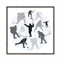 Picture of Hockey Party _GroupedProduct_Square_Mini_ _GroupedProduct_Square_Canvas_Framed_