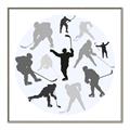 Picture of Hockey Party _GroupedProduct_Square_Mini_ _GroupedProduct_Square_Canvas_Framed_