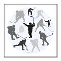 Picture of Hockey Party _GroupedProduct_Square_Mini_ _GroupedProduct_Square_Canvas_Framed_