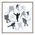 Picture of Hockey Party _GroupedProduct_Square_Mini_ _GroupedProduct_Square_Canvas_Framed_