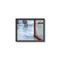 Picture of Red and White Hockey Goal _GroupedProduct_Rectangle_Landscape_Mini_ _GroupedProduct_Rectangle_Landscape_Canvas_Framed_
