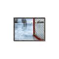 Picture of Red and White Hockey Goal _GroupedProduct_Rectangle_Landscape_Mini_ _GroupedProduct_Rectangle_Landscape_Canvas_Framed_