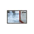 Picture of Red and White Hockey Goal _GroupedProduct_Rectangle_Landscape_Mini_ _GroupedProduct_Rectangle_Landscape_Canvas_Framed_