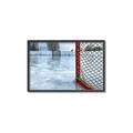 Picture of Red and White Hockey Goal _GroupedProduct_Rectangle_Landscape_Mini_ _GroupedProduct_Rectangle_Landscape_Canvas_Framed_