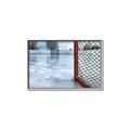 Picture of Red and White Hockey Goal _GroupedProduct_Rectangle_Landscape_Mini_ _GroupedProduct_Rectangle_Landscape_Canvas_Framed_