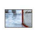 Picture of Red and White Hockey Goal _GroupedProduct_Rectangle_Landscape_Mini_ _GroupedProduct_Rectangle_Landscape_Canvas_Framed_