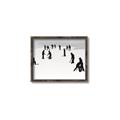Picture of Kids Playing Hockey Outdoors _GroupedProduct_Rectangle_Landscape_Mini_ _GroupedProduct_Rectangle_Landscape_Canvas_Framed_