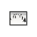 Picture of Kids Playing Hockey Outdoors _GroupedProduct_Rectangle_Landscape_Mini_ _GroupedProduct_Rectangle_Landscape_Canvas_Framed_