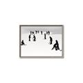 Picture of Kids Playing Hockey Outdoors _GroupedProduct_Rectangle_Landscape_Mini_ _GroupedProduct_Rectangle_Landscape_Canvas_Framed_