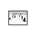 Picture of Kids Playing Hockey Outdoors _GroupedProduct_Rectangle_Landscape_Mini_ _GroupedProduct_Rectangle_Landscape_Canvas_Framed_