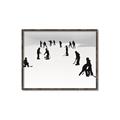 Picture of Kids Playing Hockey Outdoors _GroupedProduct_Rectangle_Landscape_Mini_ _GroupedProduct_Rectangle_Landscape_Canvas_Framed_