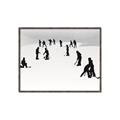 Picture of Kids Playing Hockey Outdoors _GroupedProduct_Rectangle_Landscape_Mini_ _GroupedProduct_Rectangle_Landscape_Canvas_Framed_
