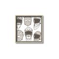 Picture of All the Masks _GroupedProduct_Square_Mini_ _GroupedProduct_Square_Canvas_Framed_