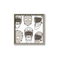 Picture of All the Masks _GroupedProduct_Square_Mini_ _GroupedProduct_Square_Canvas_Framed_