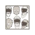 Picture of All the Masks _GroupedProduct_Square_Mini_ _GroupedProduct_Square_Canvas_Framed_