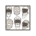 Picture of All the Masks _GroupedProduct_Square_Mini_ _GroupedProduct_Square_Canvas_Framed_