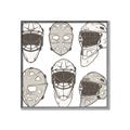 Picture of All the Masks _GroupedProduct_Square_Mini_ _GroupedProduct_Square_Canvas_Framed_