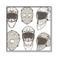 Picture of All the Masks _GroupedProduct_Square_Mini_ _GroupedProduct_Square_Canvas_Framed_