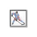 Picture of Dotted Player _GroupedProduct_Square_Mini_ _GroupedProduct_Square_Canvas_Framed_