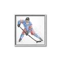 Picture of Dotted Player _GroupedProduct_Square_Mini_ _GroupedProduct_Square_Canvas_Framed_