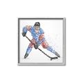 Picture of Dotted Player _GroupedProduct_Square_Mini_ _GroupedProduct_Square_Canvas_Framed_