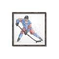 Picture of Dotted Player _GroupedProduct_Square_Mini_ _GroupedProduct_Square_Canvas_Framed_