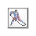 Picture of Dotted Player _GroupedProduct_Square_Mini_ _GroupedProduct_Square_Canvas_Framed_