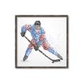 Picture of Dotted Player _GroupedProduct_Square_Mini_ _GroupedProduct_Square_Canvas_Framed_