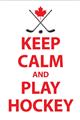 Picture of Keep Calm Play Hockey White  _GroupedProduct_Rectangle_Portrait_Mini_ _GroupedProduct_Rectangle_Portrait_Unframed_Print_Only_