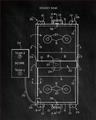 Picture of Hockey Rink Blueprint _GroupedProduct_Rectangle_Portrait_Mini_ _GroupedProduct_Rectangle_Portrait_Unframed_Print_Only_