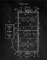 Picture of Hockey Rink Blueprint _GroupedProduct_Rectangle_Portrait_Mini_ _GroupedProduct_Rectangle_Portrait_Unframed_Print_Only_