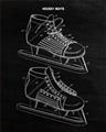 Picture of Hockey Skate Blueprint _GroupedProduct_Rectangle_Portrait_Mini_ _GroupedProduct_Rectangle_Portrait_Unframed_Print_Only_